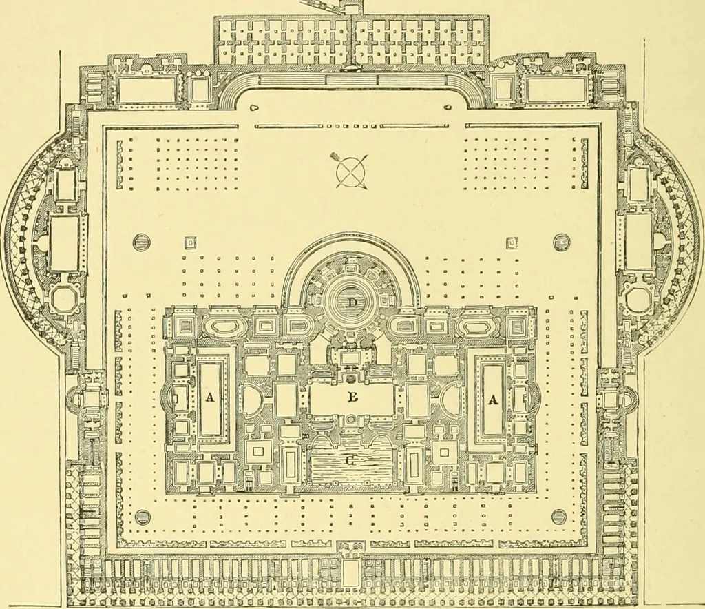 An illustration from A history of architecture in all countries, from the earliest times to the present day, 1902, leaf 379