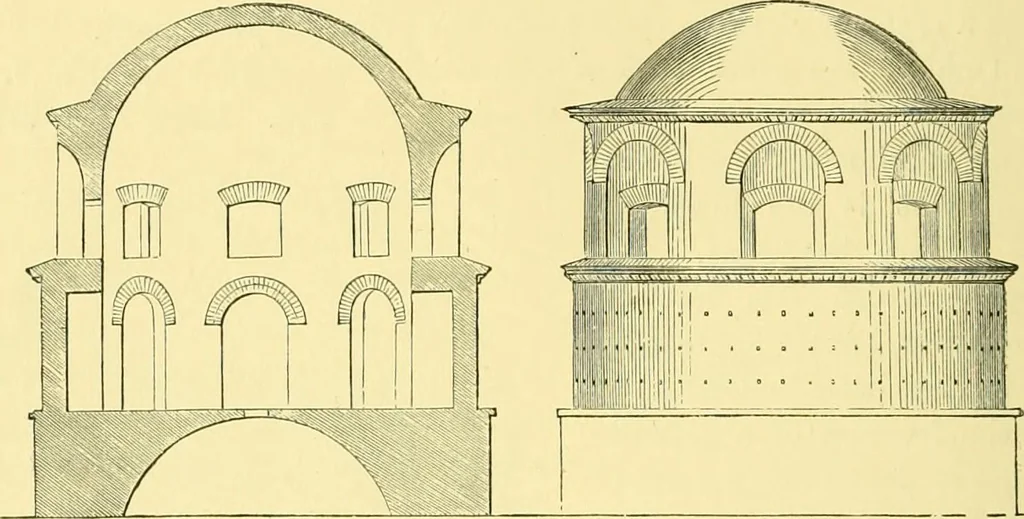 An illustration from A history of architecture in all countries, from the earliest times to the present day, 1902, leaf 393