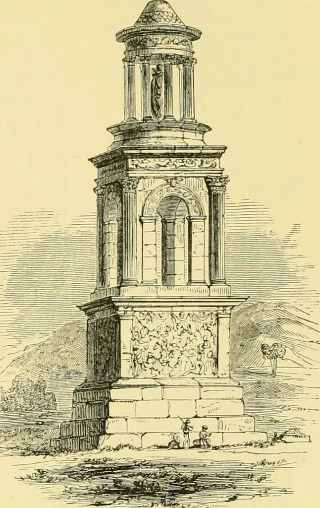An illustration from A history of architecture in all countries, from the earliest times to the present day, 1902, leaf 396