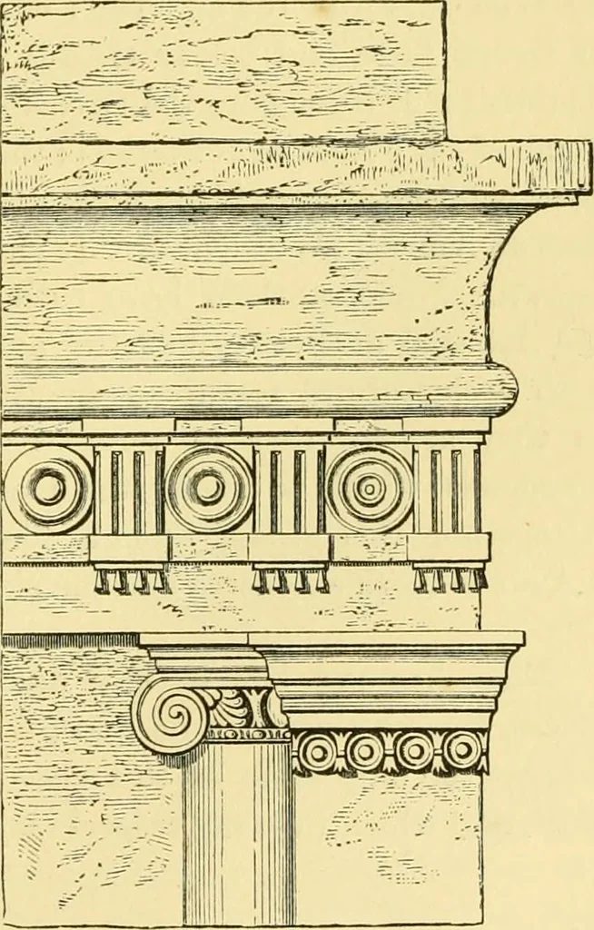 An illustration from A history of architecture in all countries, from the earliest times to the present day, 1902, leaf 404