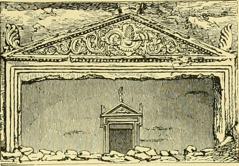 An illustration from A history of architecture in all countries, from the earliest times to the present day, 1902, leaf 405