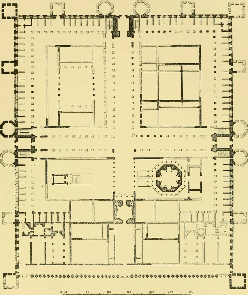 An illustration from A history of architecture in all countries, from the earliest times to the present day, 1902, leaf 412