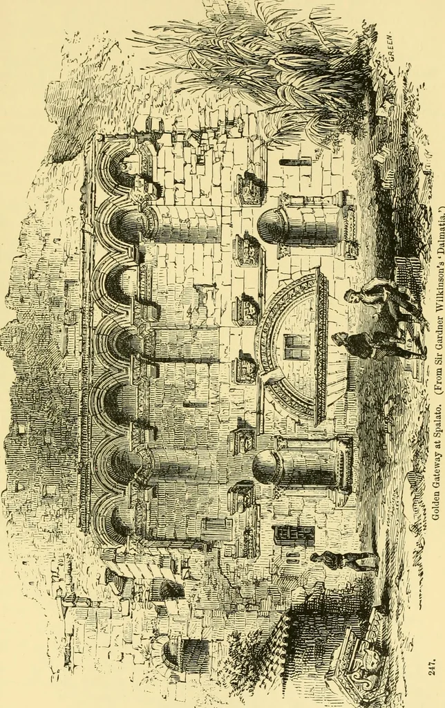 An illustration from A history of architecture in all countries, from the earliest times to the present day, 1902, leaf 414