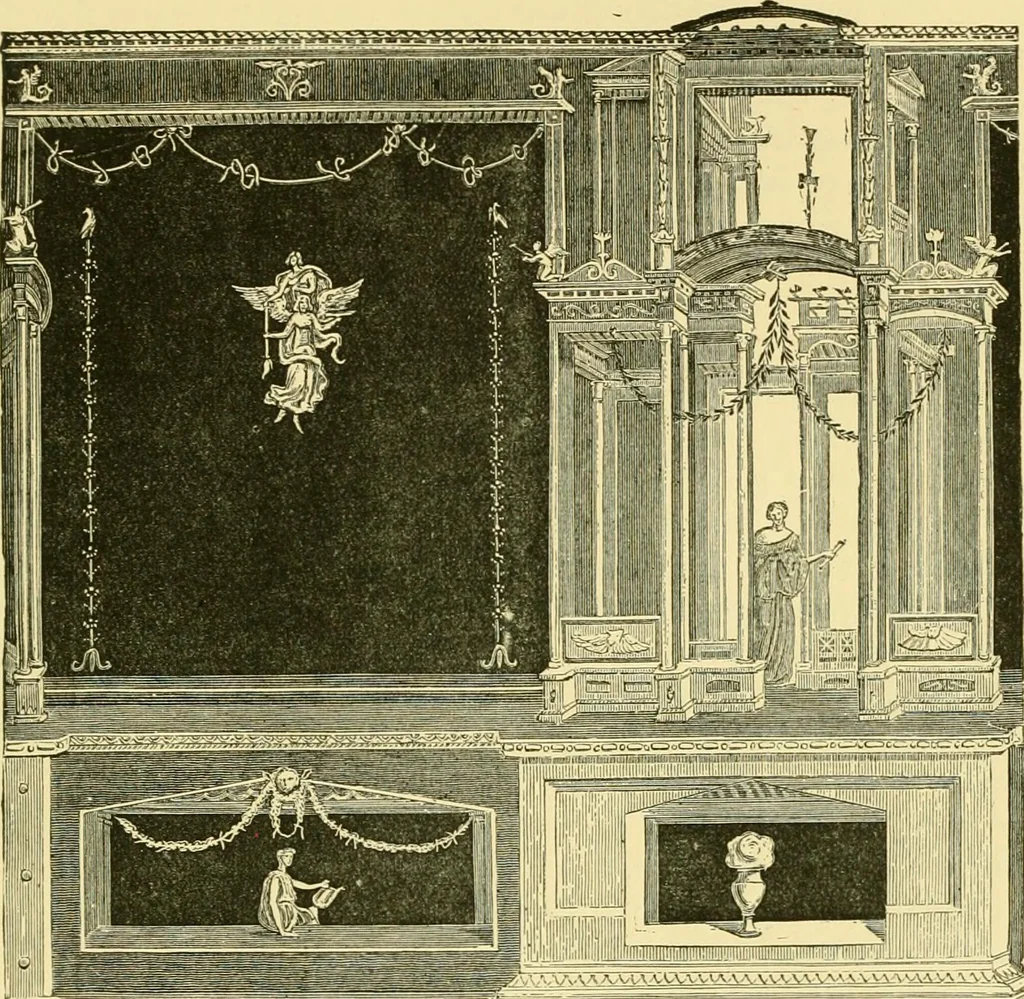 An illustration from A history of architecture in all countries, from the earliest times to the present day, 1902, leaf 418