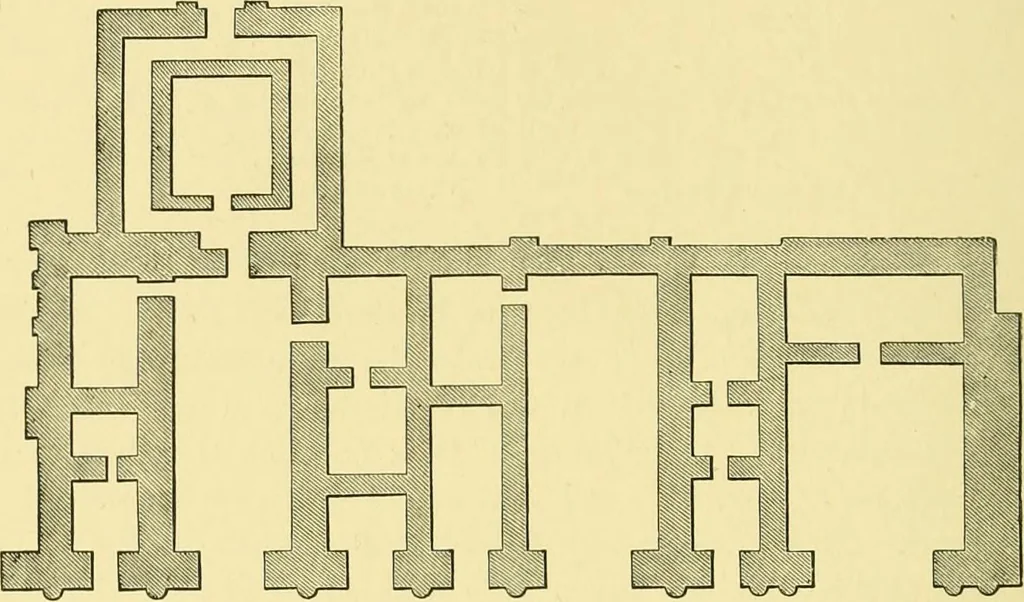 An illustration from A history of architecture in all countries, from the earliest times to the present day, 1902, leaf 425