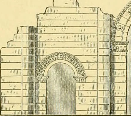 An illustration from A history of architecture in all countries, from the earliest times to the present day, 1902, leaf 426