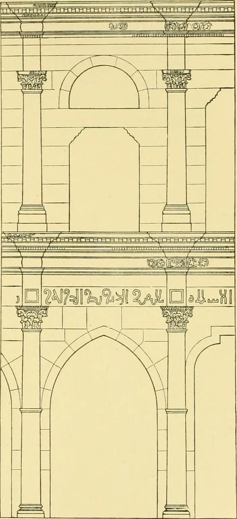 An illustration from A history of architecture in all countries, from the earliest times to the present day, 1902, leaf 428