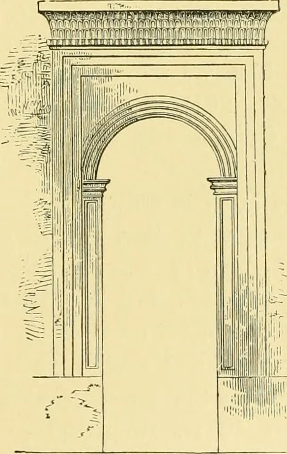 An illustration from A history of architecture in all countries, from the earliest times to the present day, 1902, leaf 432