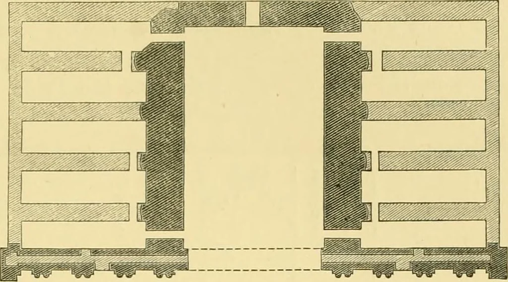 An illustration from A history of architecture in all countries, from the earliest times to the present day, 1902, leaf 434