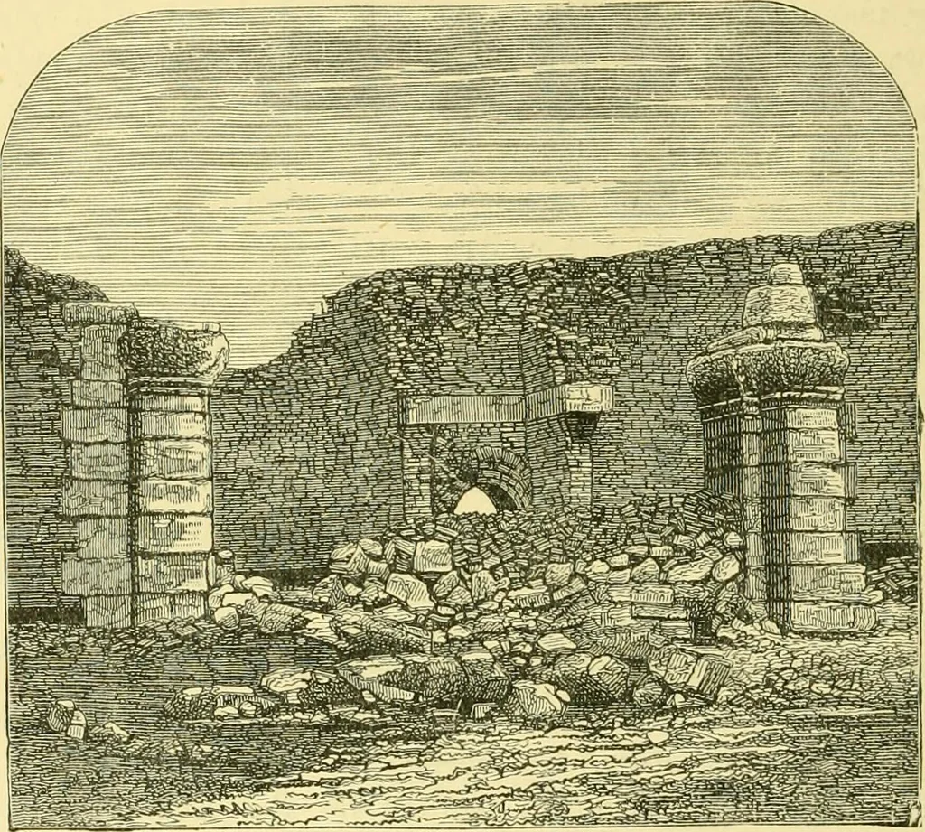 An illustration from A history of architecture in all countries, from the earliest times to the present day, 1902, leaf 437