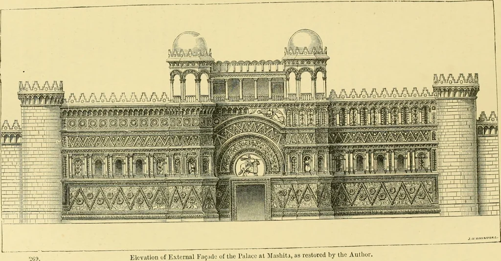 An illustration from A history of architecture in all countries, from the earliest times to the present day, 1902, leaf 440