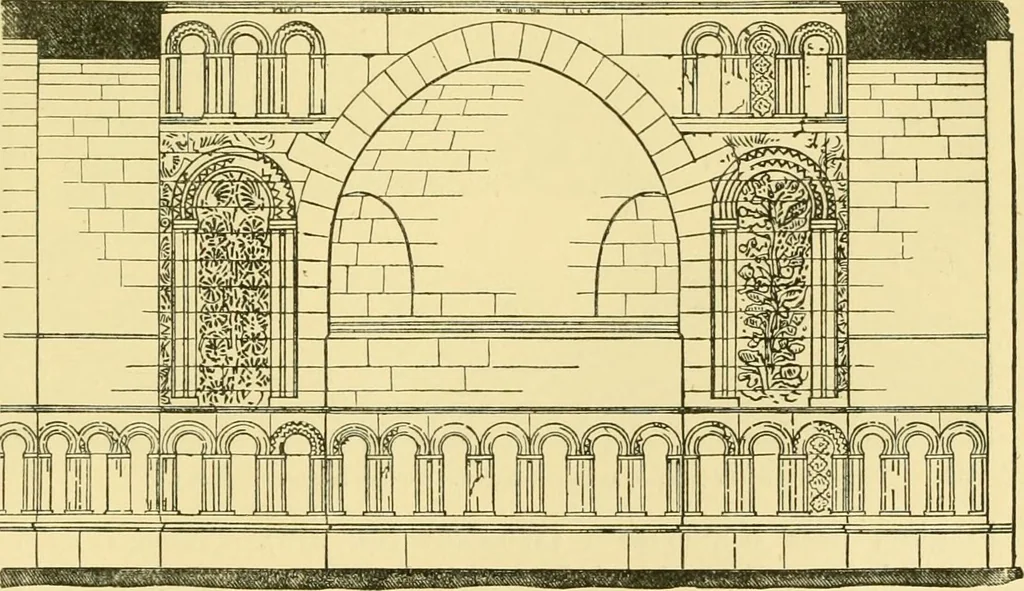 An illustration from A history of architecture in all countries, from the earliest times to the present day, 1902, leaf 442