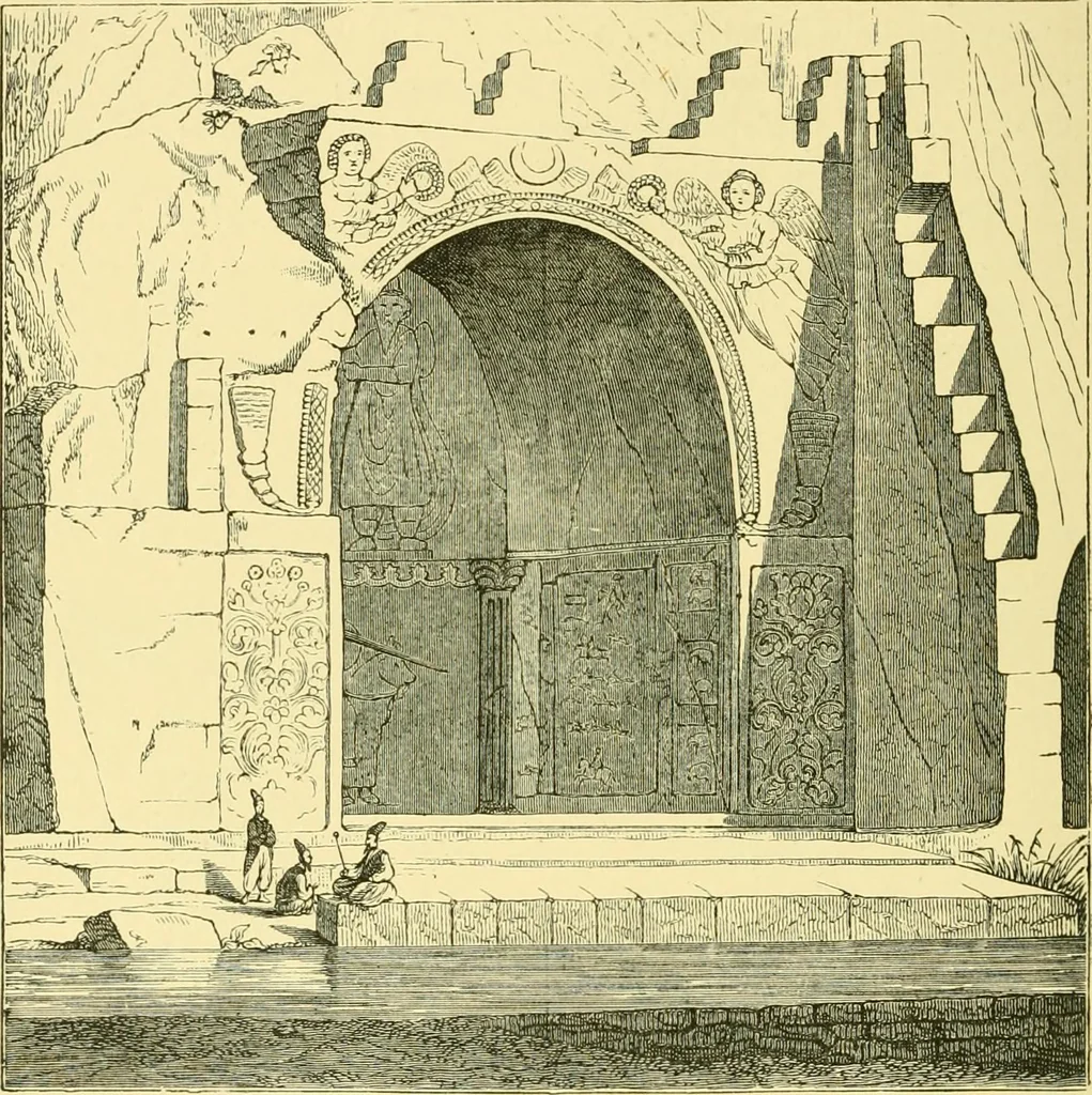 An illustration from A history of architecture in all countries, from the earliest times to the present day, 1902, leaf 443