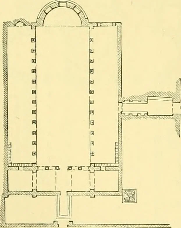 An illustration from A history of architecture in all countries, from the earliest times to the present day, 1902, leaf 455