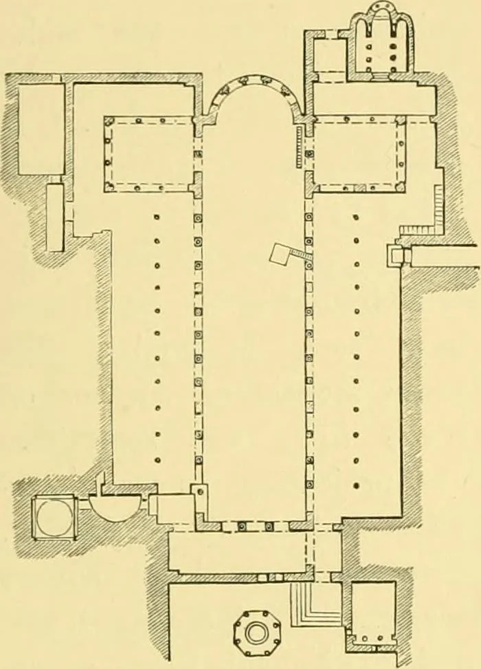 An illustration from A history of architecture in all countries, from the earliest times to the present day, 1902, leaf 456