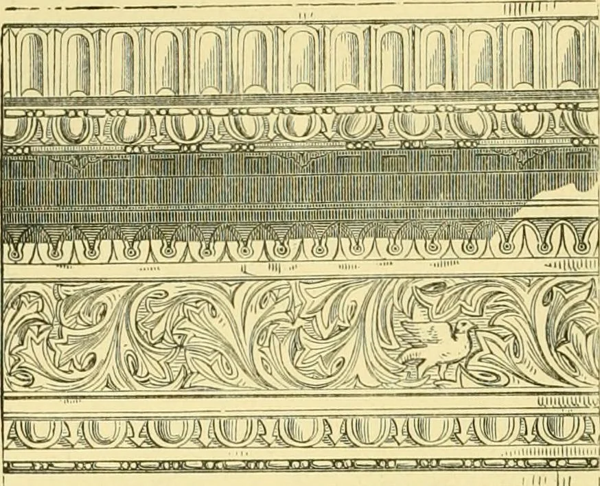 An illustration from A history of architecture in all countries, from the earliest times to the present day, 1902, leaf 457