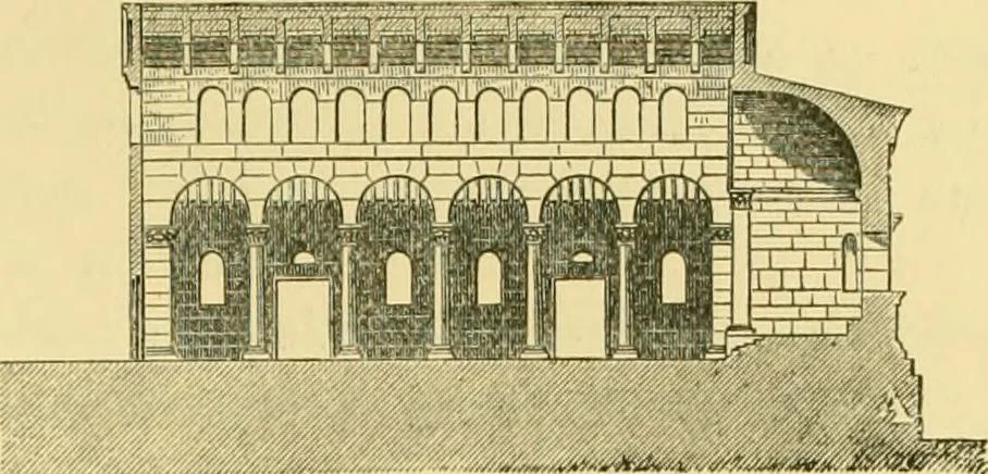 An illustration from A history of architecture in all countries, from the earliest times to the present day, 1902, leaf 458