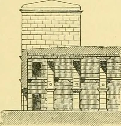 An illustration from A history of architecture in all countries, from the earliest times to the present day, 1902, leaf 464