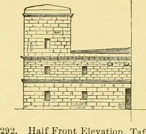 An illustration from A history of architecture in all countries, from the earliest times to the present day, 1902, leaf 464