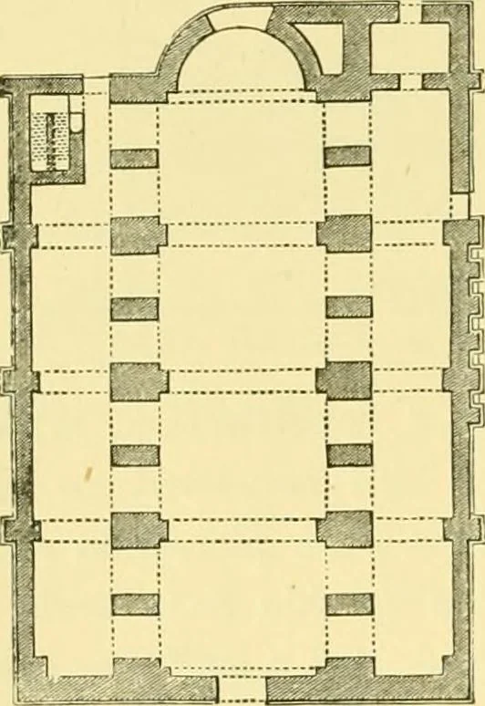 An illustration from A history of architecture in all countries, from the earliest times to the present day, 1902, leaf 465