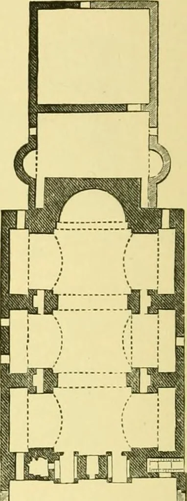 An illustration from A history of architecture in all countries, from the earliest times to the present day, 1902, leaf 465