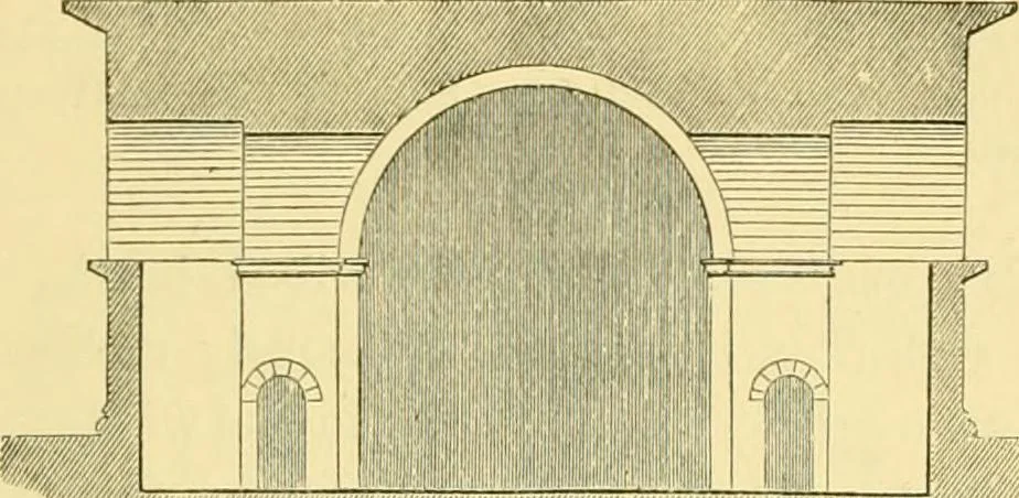 An illustration from A history of architecture in all countries, from the earliest times to the present day, 1902, leaf 466
