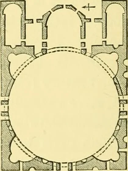 An illustration from A history of architecture in all countries, from the earliest times to the present day, 1902, leaf 467