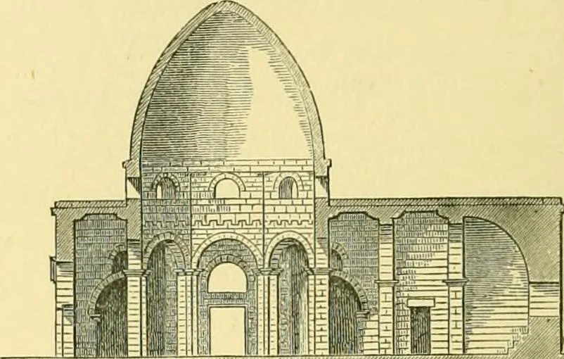 An illustration from A history of architecture in all countries, from the earliest times to the present day, 1902, leaf 473