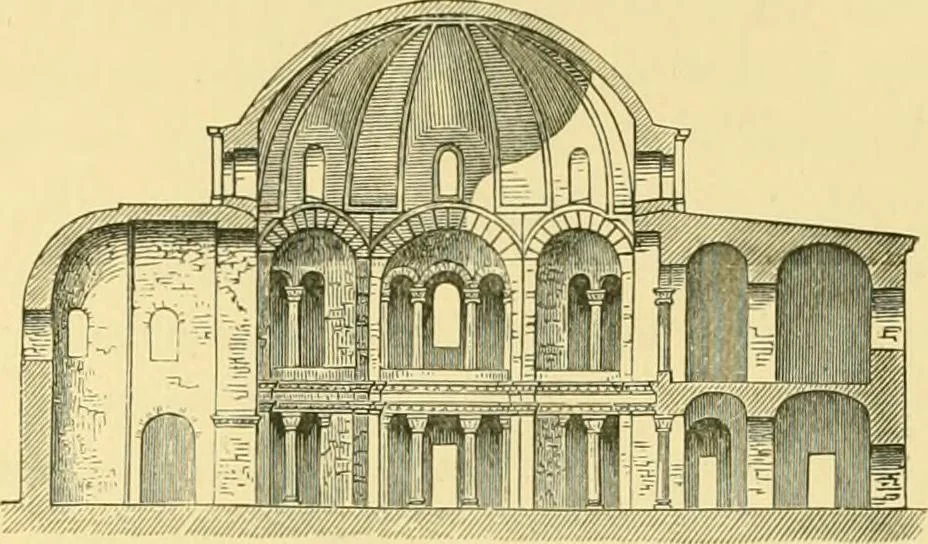 An illustration from A history of architecture in all countries, from the earliest times to the present day, 1902, leaf 474