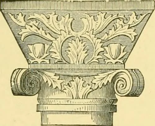 An illustration from A history of architecture in all countries, from the earliest times to the present day, 1902, leaf 474
