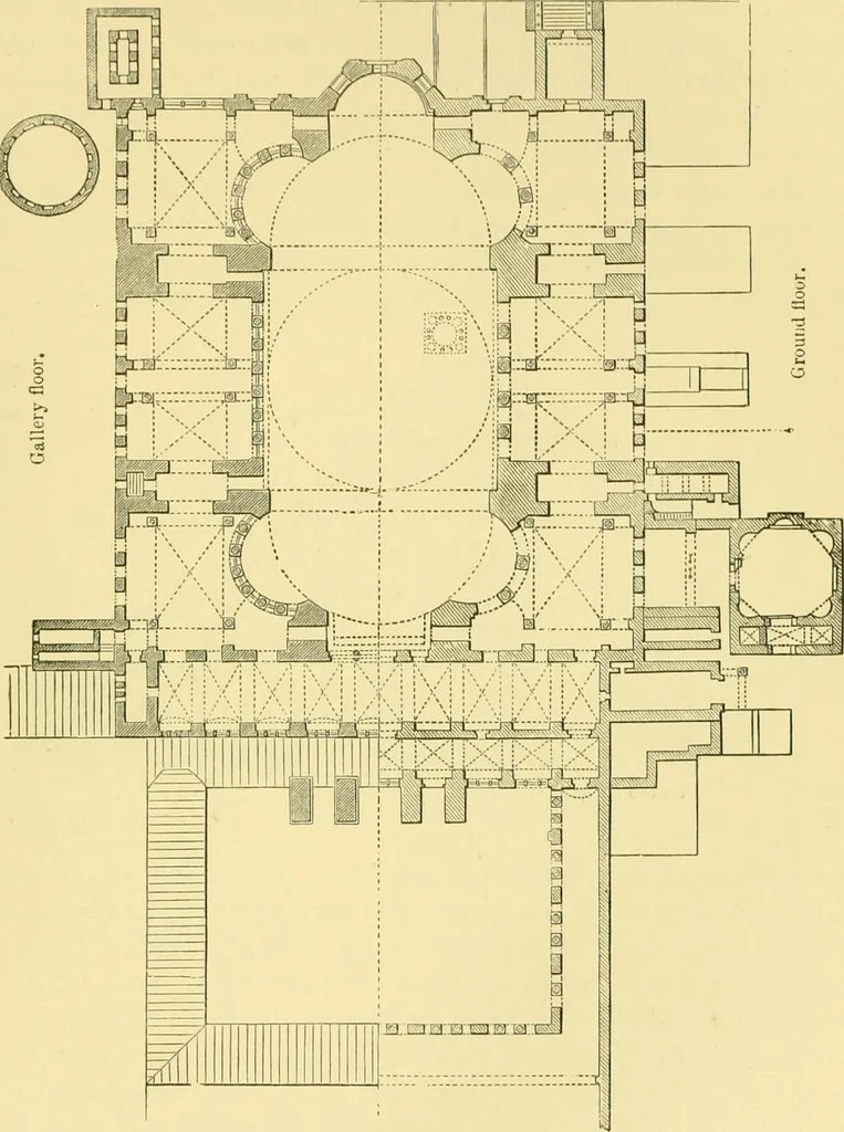 An illustration from A history of architecture in all countries, from the earliest times to the present day, 1902, leaf 476