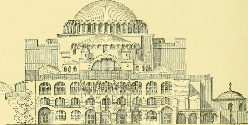 An illustration from A history of architecture in all countries, from the earliest times to the present day, 1902, leaf 477