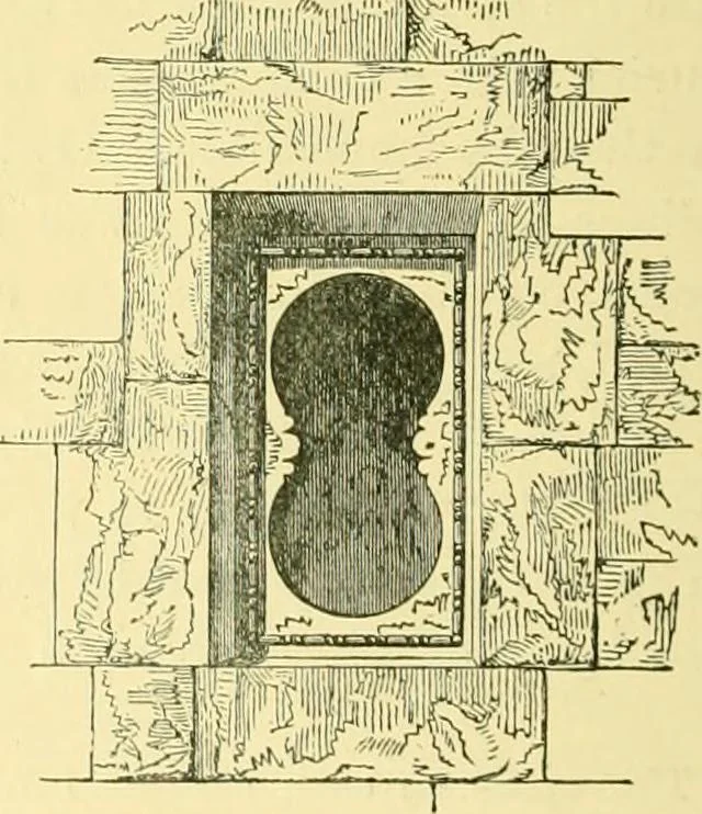 An illustration from A history of architecture in all countries, from the earliest times to the present day, 1902, leaf 483