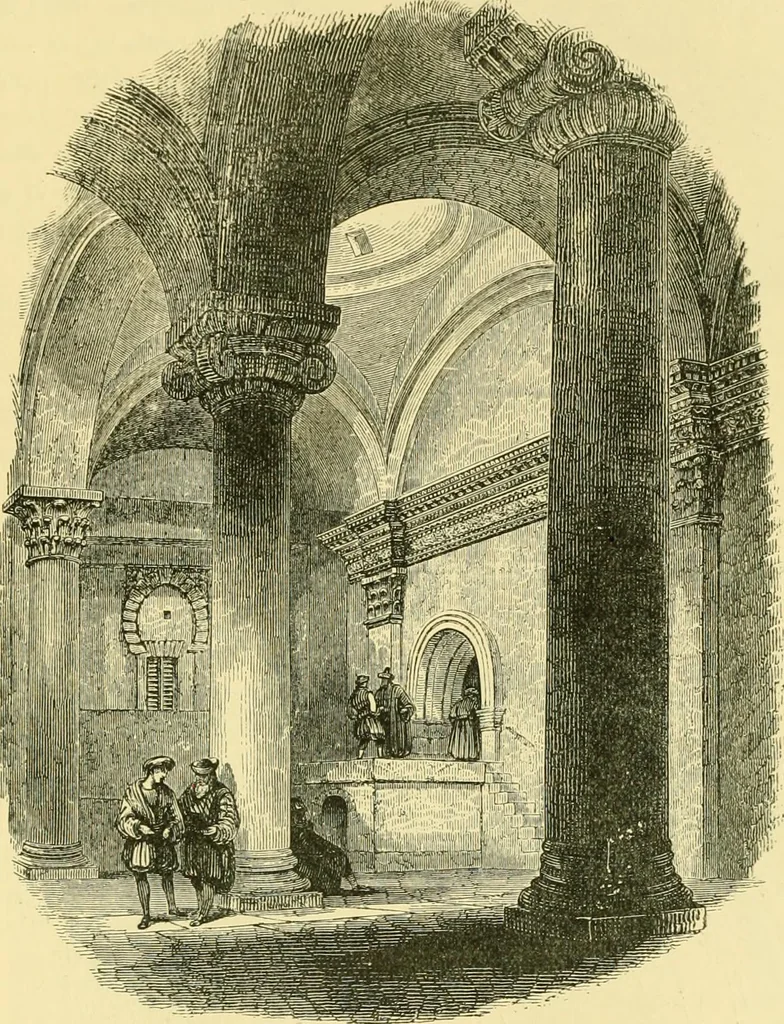 An illustration from A history of architecture in all countries, from the earliest times to the present day, 1902, leaf 484