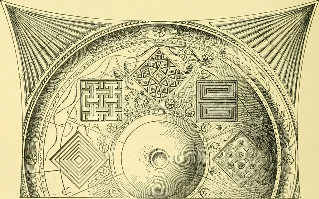 An illustration from A history of architecture in all countries, from the earliest times to the present day, 1902, leaf 485
