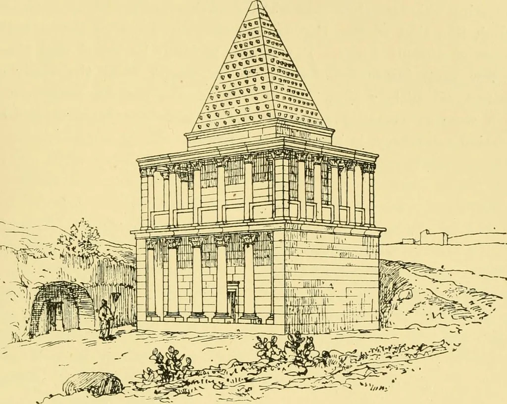 An illustration from A history of architecture in all countries, from the earliest times to the present day, 1902, leaf 486