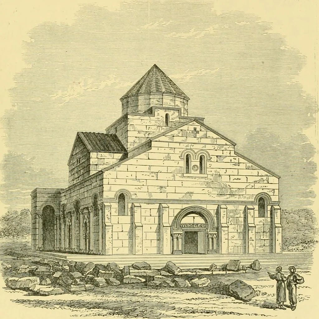 An illustration from A history of architecture in all countries, from the earliest times to the present day, 1902, leaf 502