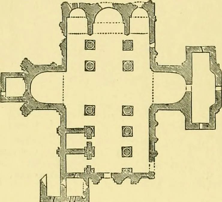 An illustration from A history of architecture in all countries, from the earliest times to the present day, 1902, leaf 507