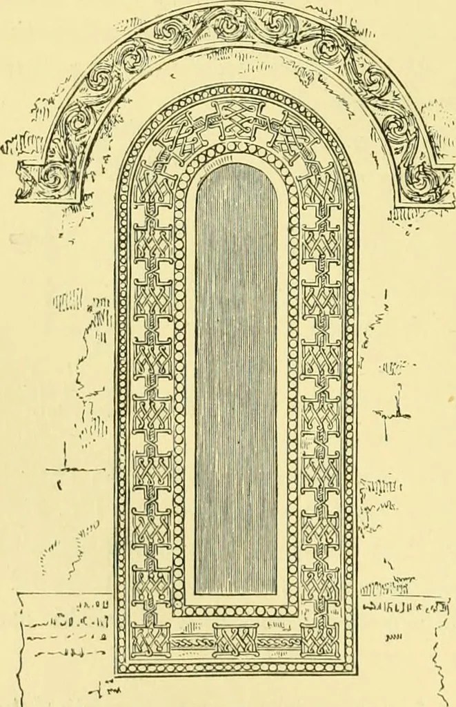 An illustration from A history of architecture in all countries, from the earliest times to the present day, 1902, leaf 507