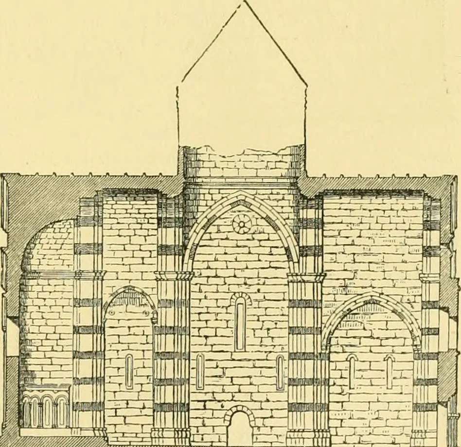 An illustration from A history of architecture in all countries, from the earliest times to the present day, 1902, leaf 508