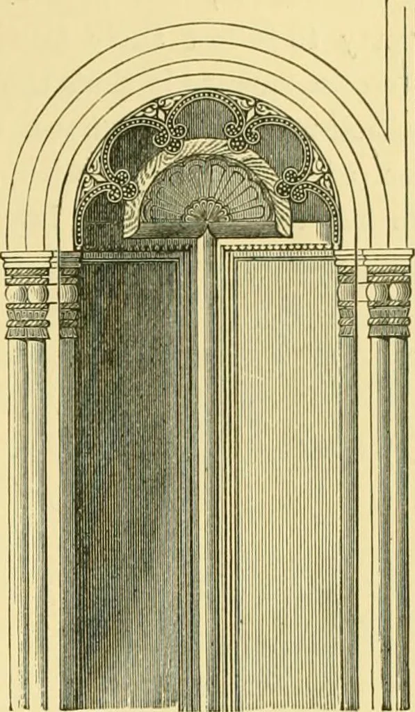 An illustration from A history of architecture in all countries, from the earliest times to the present day, 1902, leaf 510