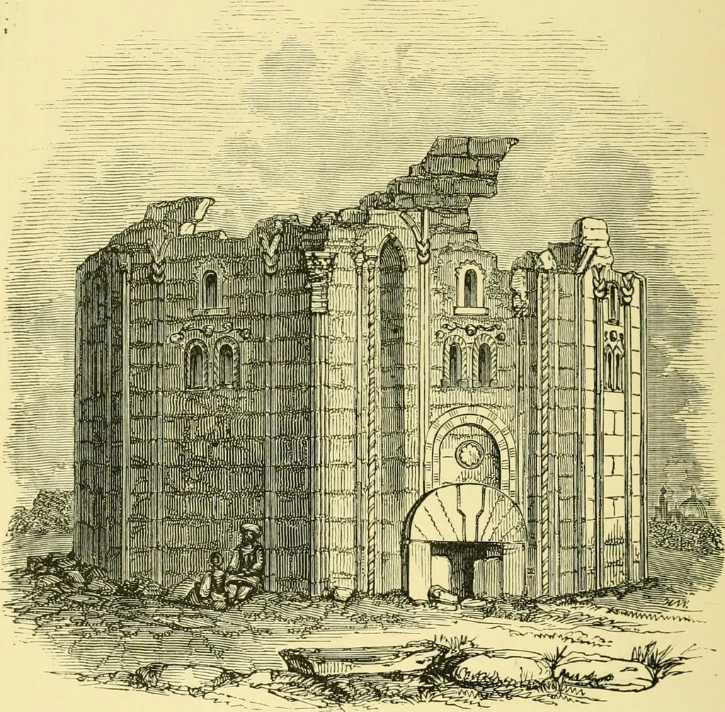 An illustration from A history of architecture in all countries, from the earliest times to the present day, 1902, leaf 511