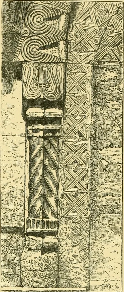 An illustration from A history of architecture in all countries, from the earliest times to the present day, 1902, leaf 514