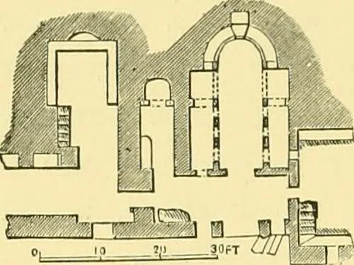 An illustration from A history of architecture in all countries, from the earliest times to the present day, 1902, leaf 517