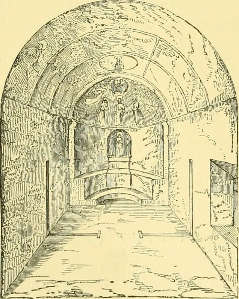 An illustration from A history of architecture in all countries, from the earliest times to the present day, 1902, leaf 517