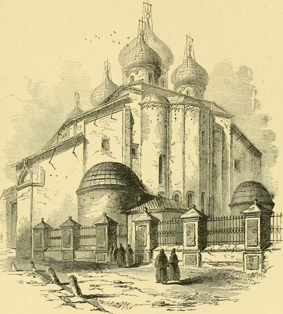 An illustration from A history of architecture in all countries, from the earliest times to the present day, 1902, leaf 522