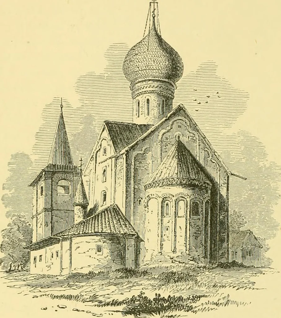 An illustration from A history of architecture in all countries, from the earliest times to the present day, 1902, leaf 524