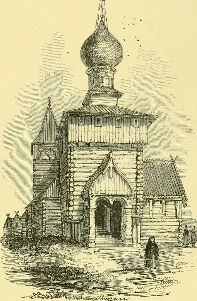 An illustration from A history of architecture in all countries, from the earliest times to the present day, 1902, leaf 525