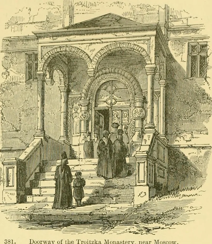An illustration from A history of architecture in all countries, from the earliest times to the present day, 1902, leaf 528