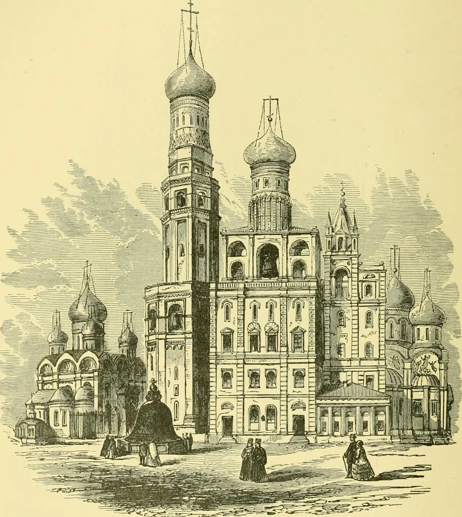 An illustration from A history of architecture in all countries, from the earliest times to the present day, 1902, leaf 531